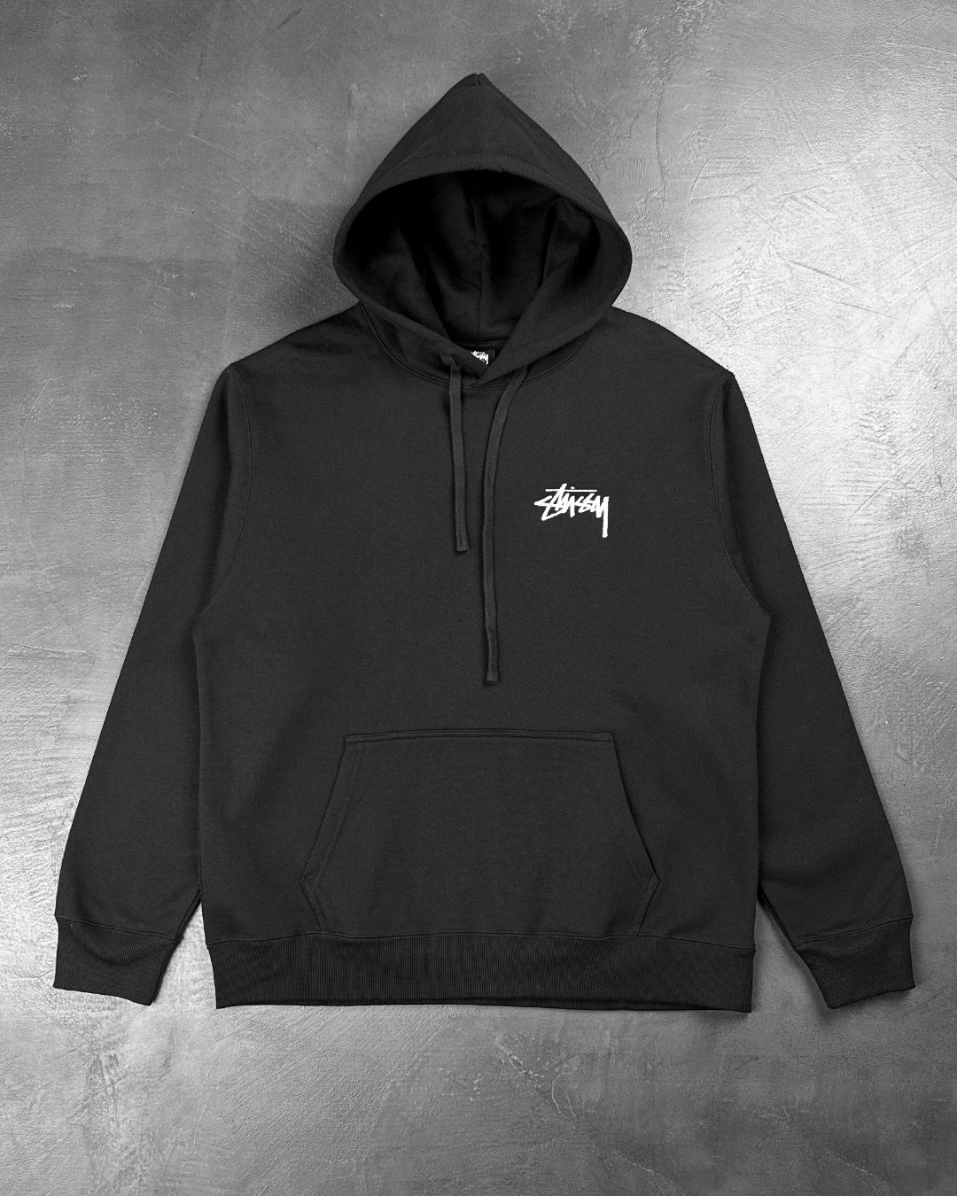 STUSSY 8 Ball Fade Hoodie Black