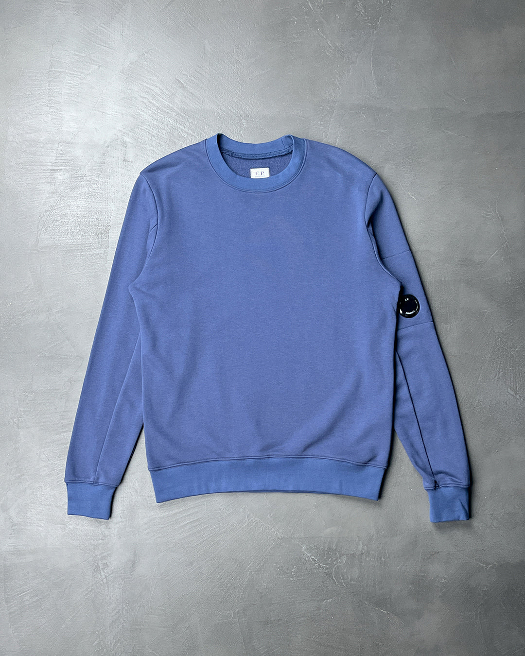 C.P. Company Sweatshirt With Lens Avio Blue