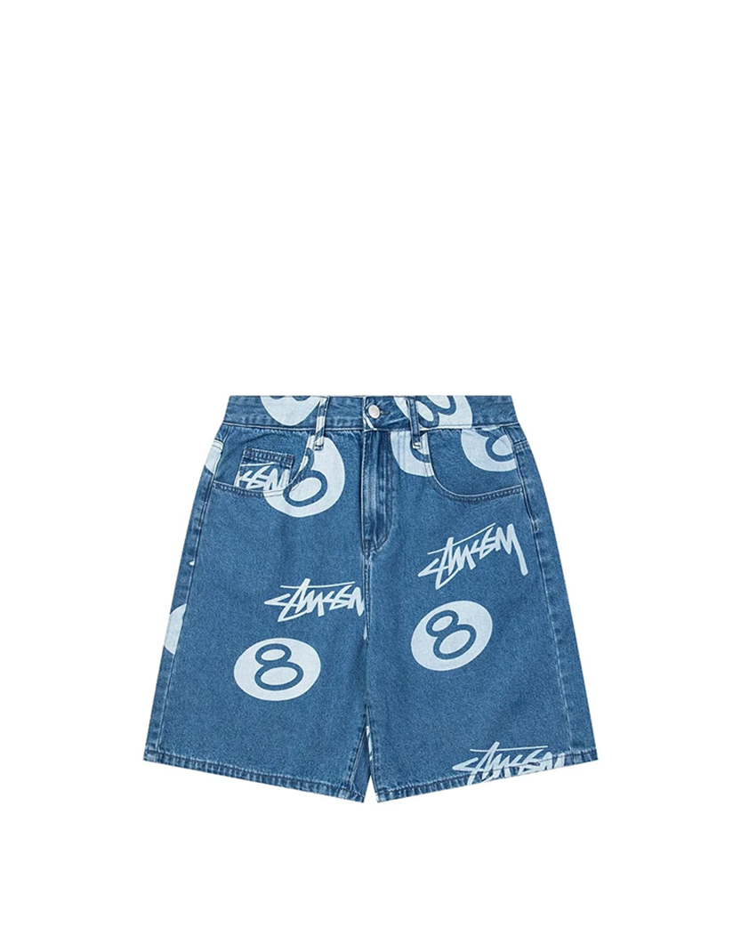 STUSSY Big Ol' Jeans Shorts Blue