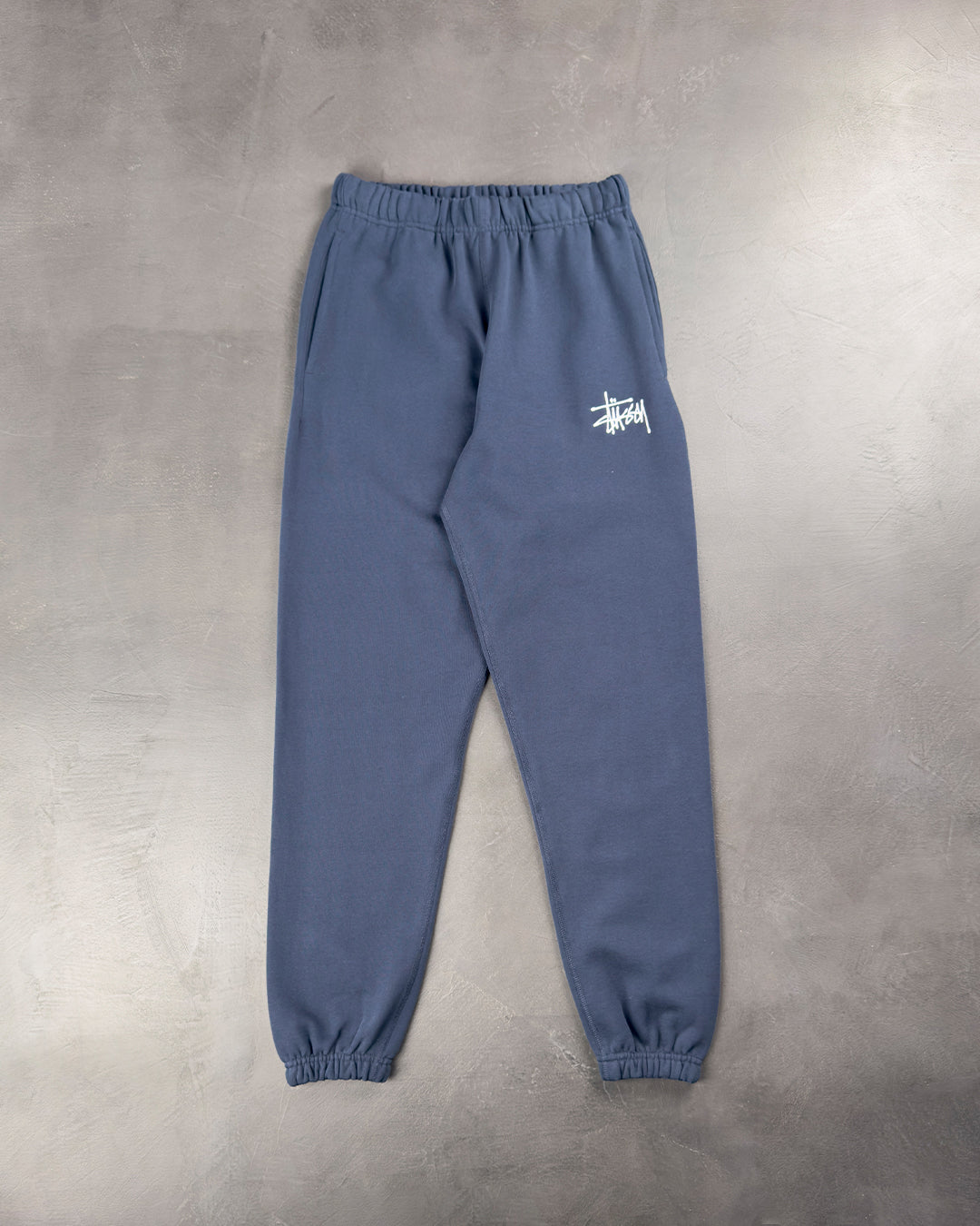 STUSSY STOCK LOGO PANT NAVY