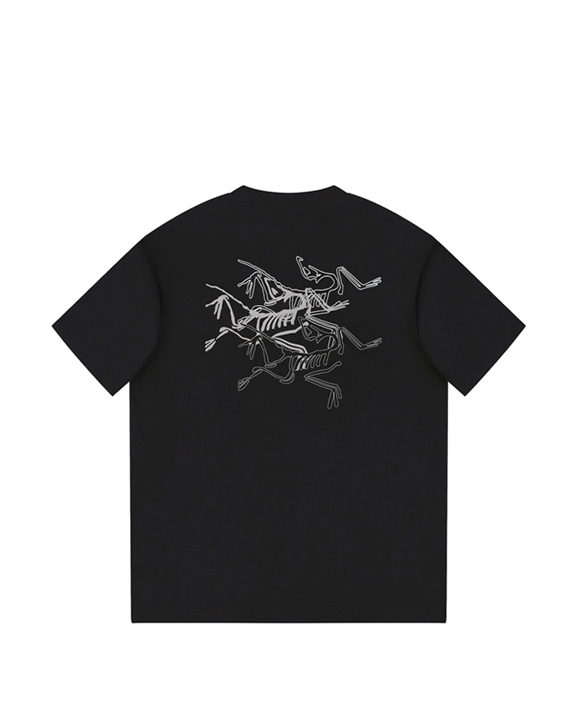 Arcteryx Multi Tree Birds Logo T-Shirt Black