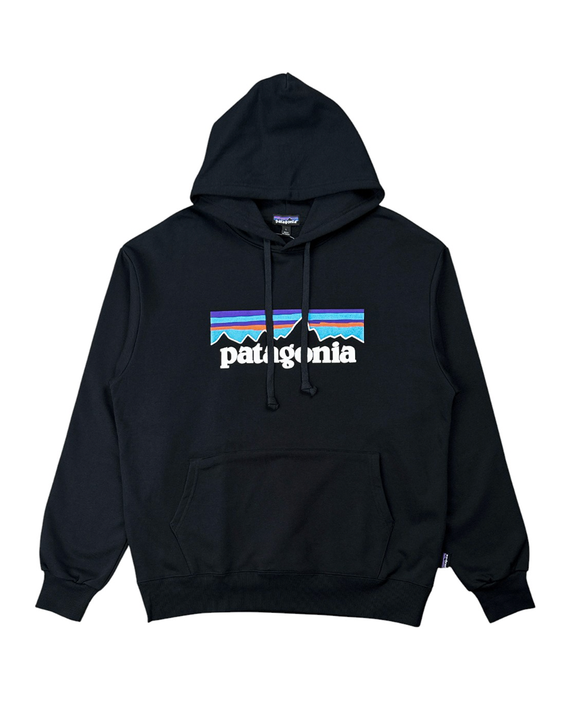 Patagonia P-6 Logo Uprisal Hoody Black