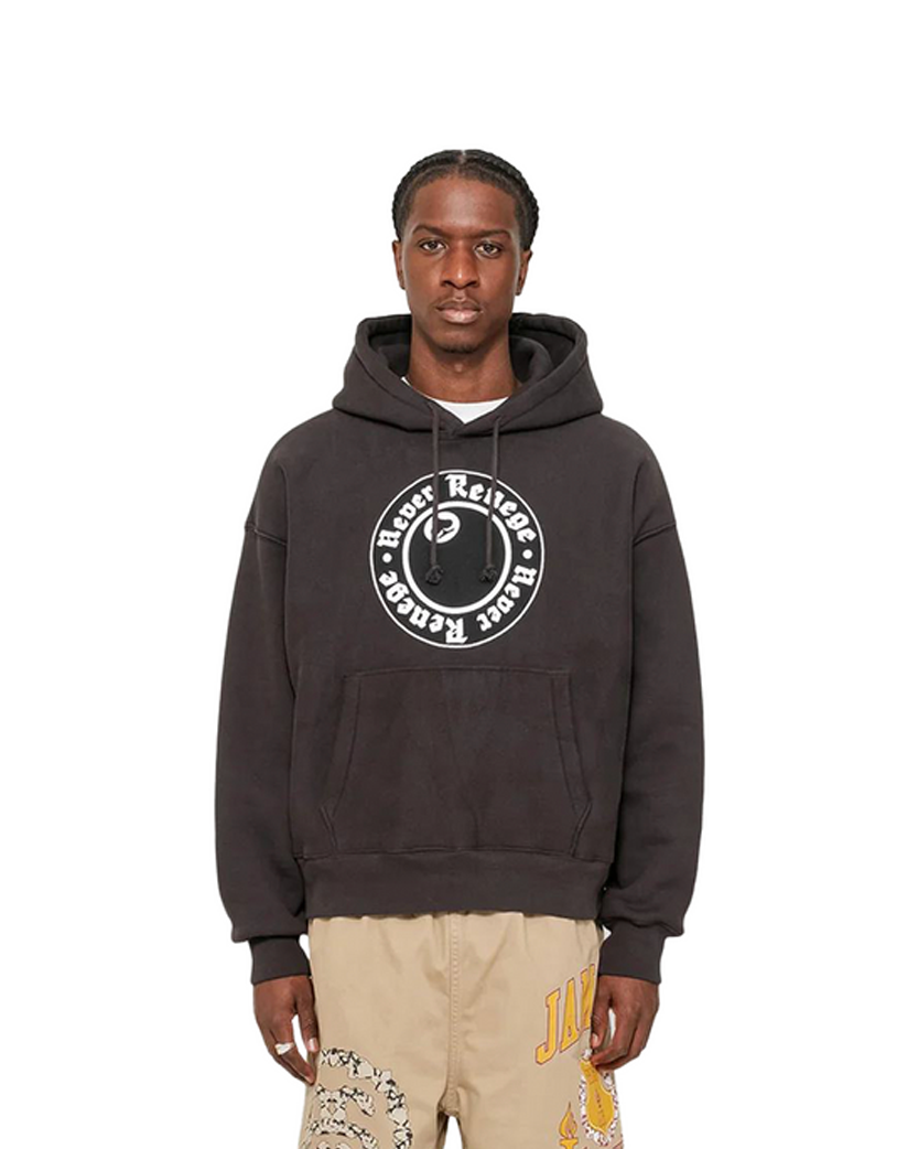 STUSSY x Denim Tears Never Renege Hoodie Black