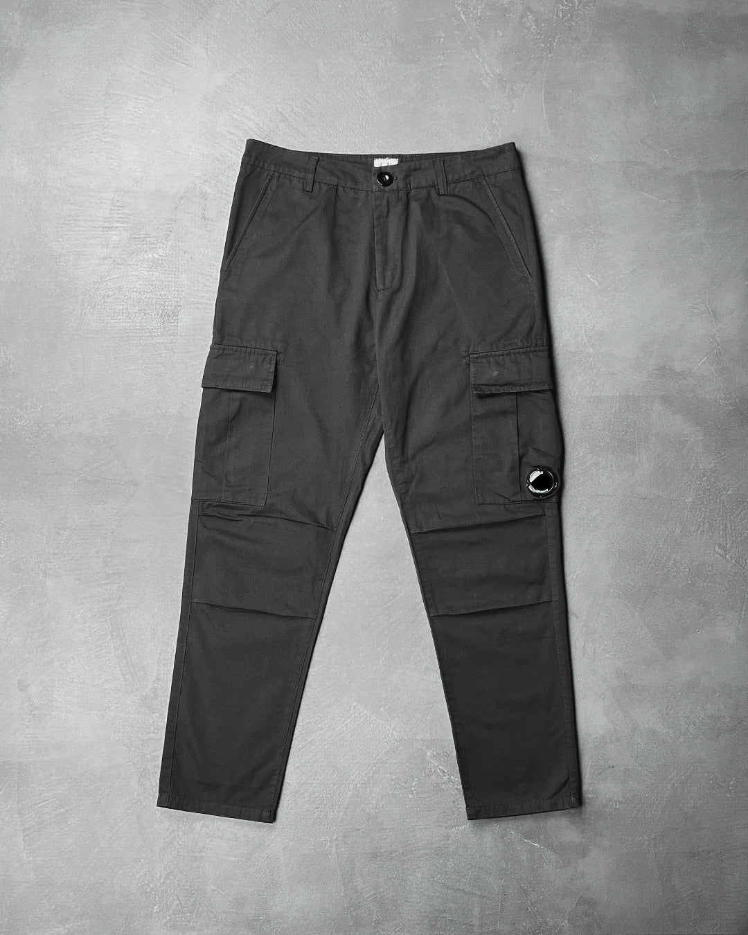 C.P. Company Ergonomic-Fit Cargo Pants Black