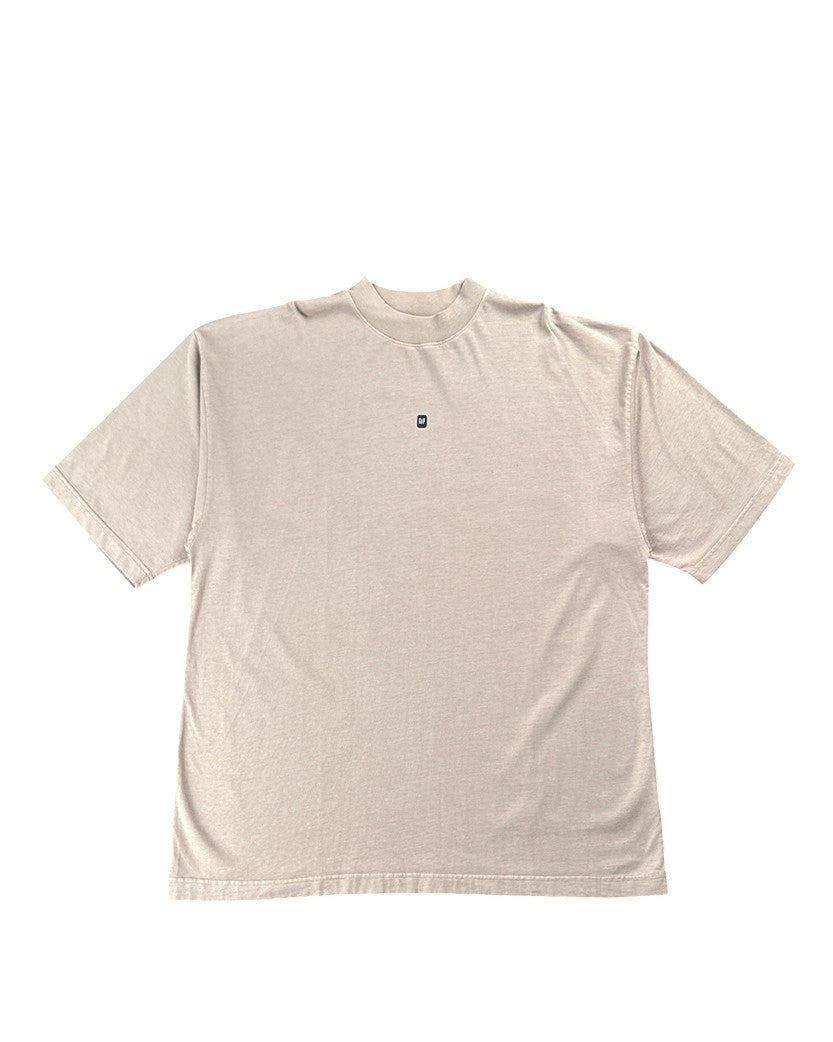 Yeezy Gap Engineered By Balenciaga Logo 3/4 Sleeve Tee Beige