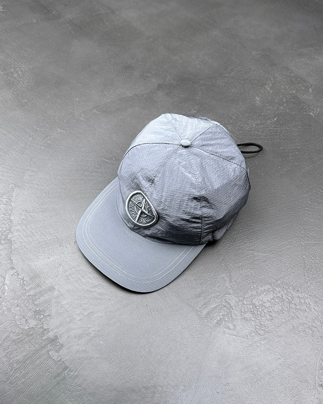 99576 Nylon Metal 6-Panel Cap Dark Grey SI0170-DGY