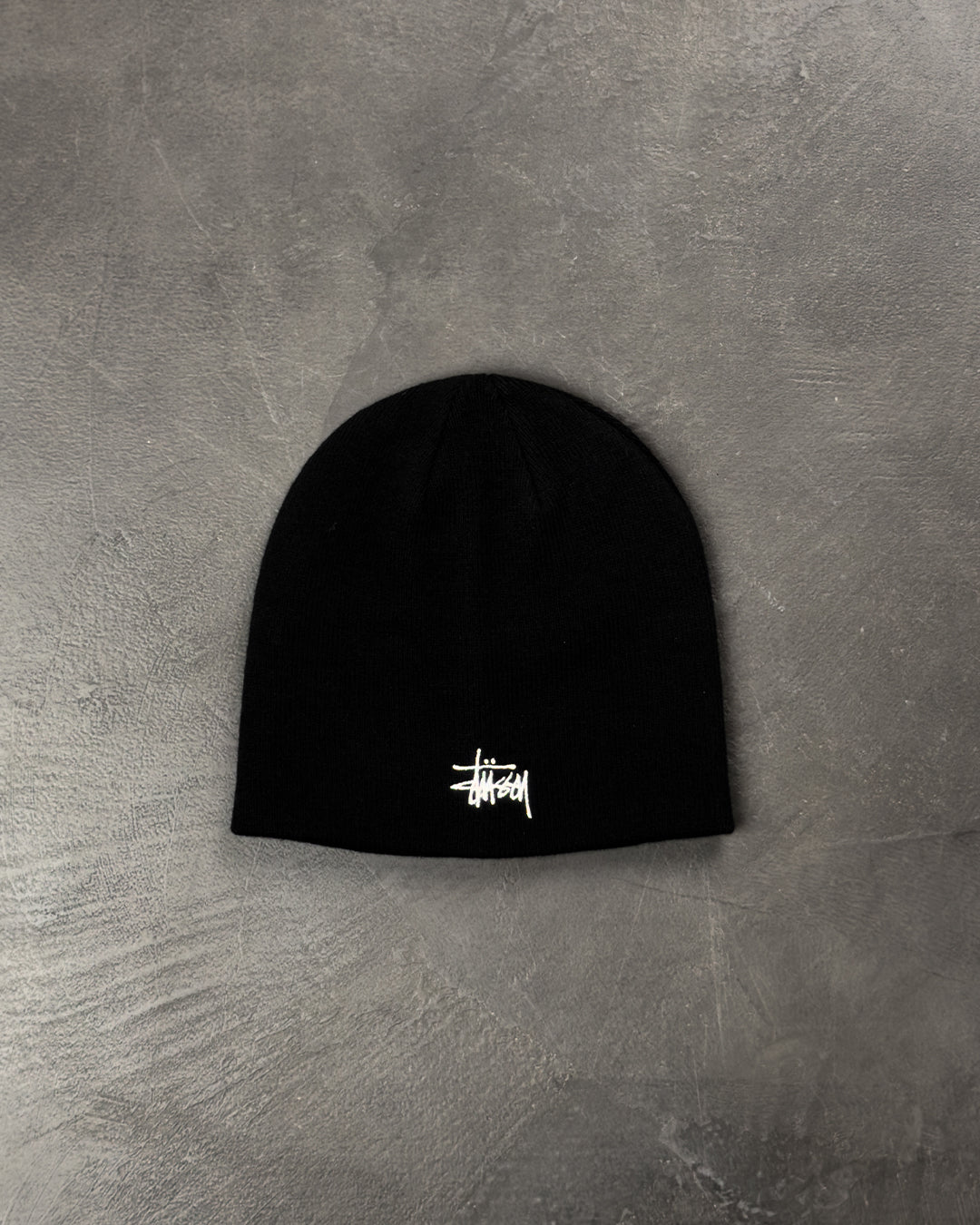 STUSSY Skullcap Basic Beanie Black