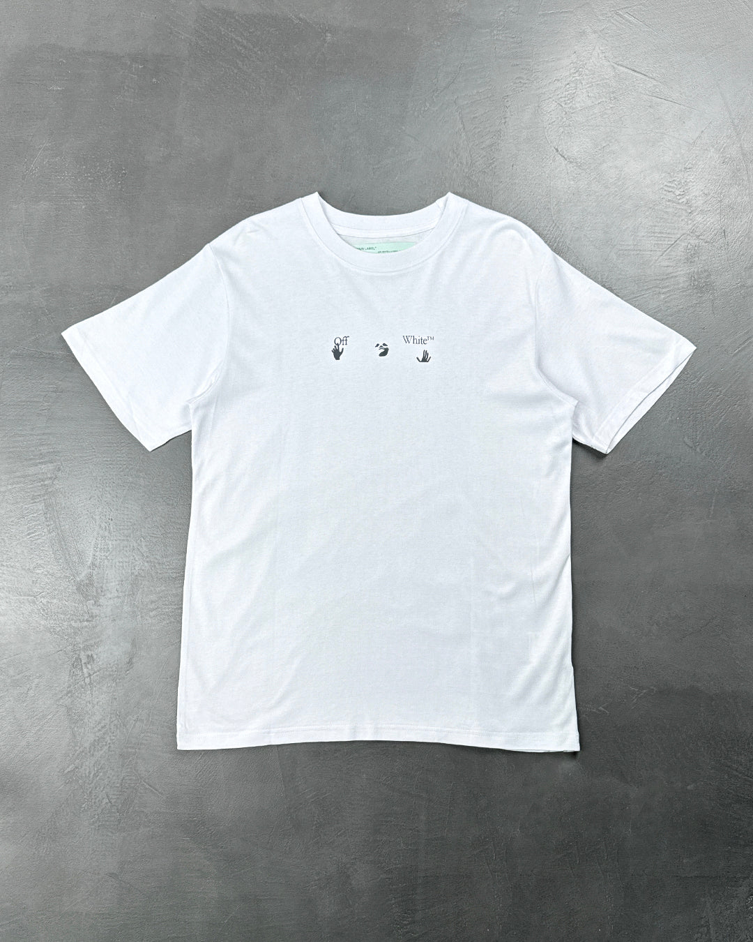 OFF-WHITE Spray Logo Tee White