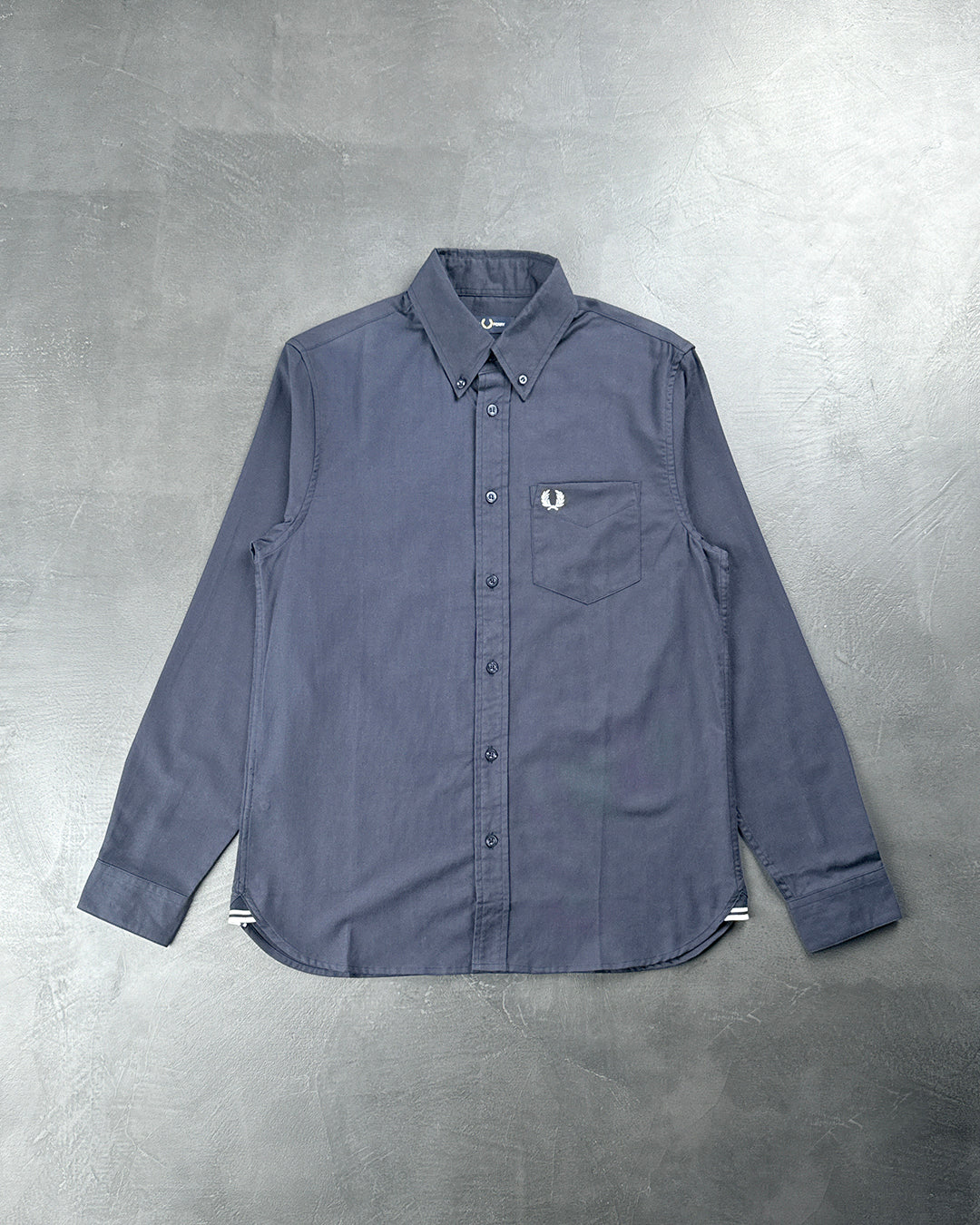 FRED PERRY OXFORD SHIRT Navy