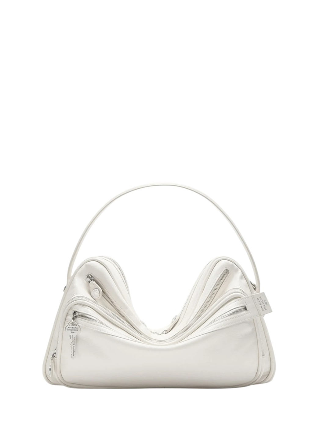 Acne Studios Camero Camera Shoulder Bag Cream White