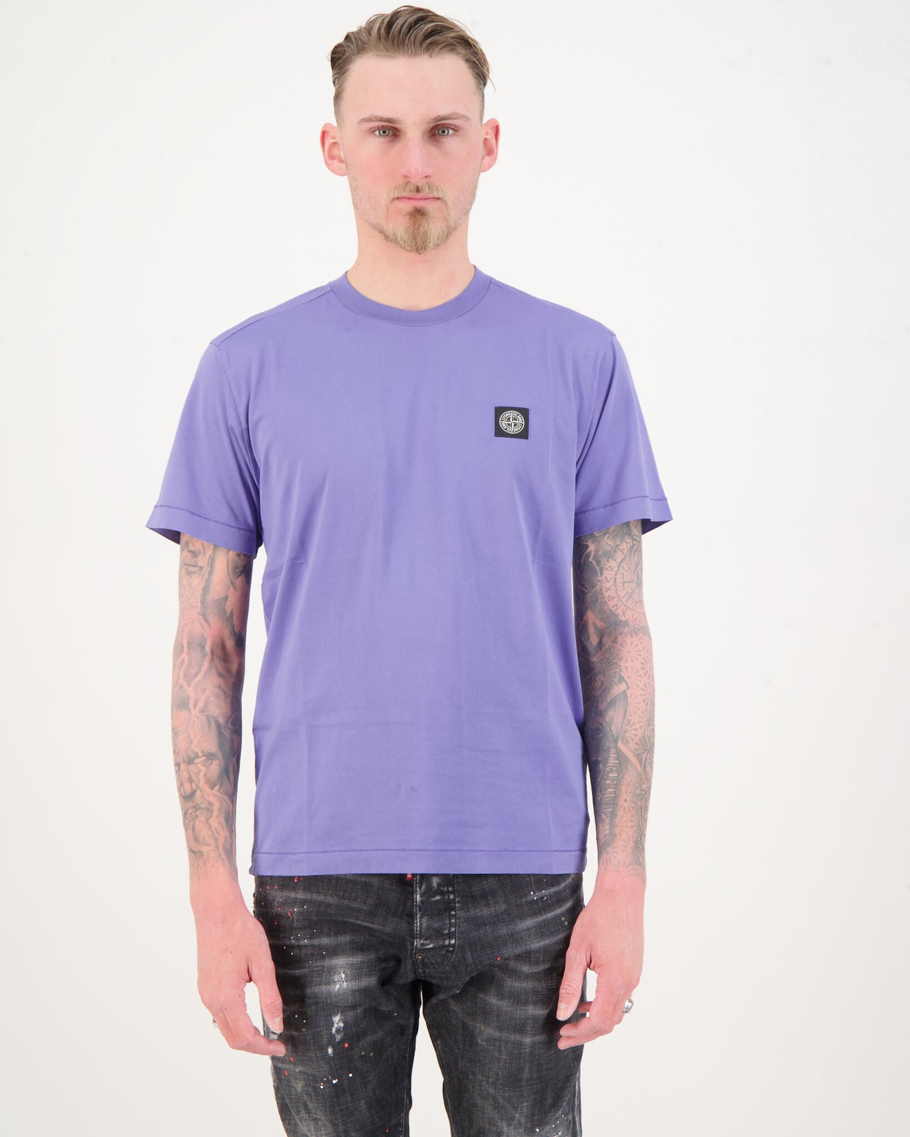 24113 Short Sleeve T-Shirt Lavender SI0155-LR