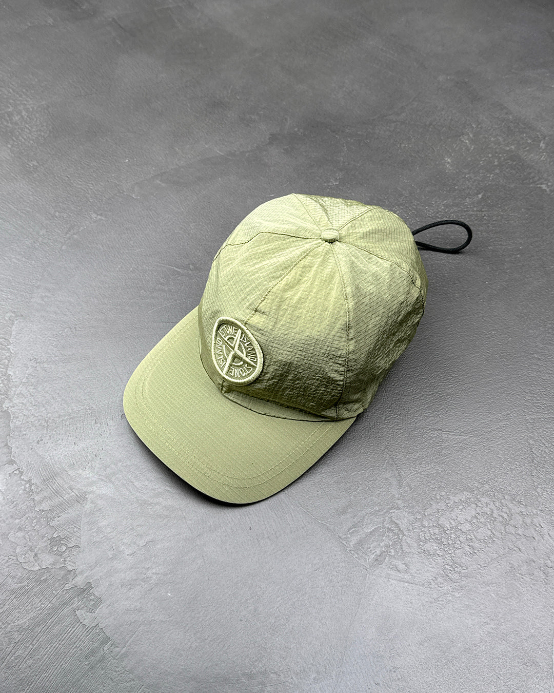 99576 Nylon Metal 6-Panel Cap Olive SI0170-OL