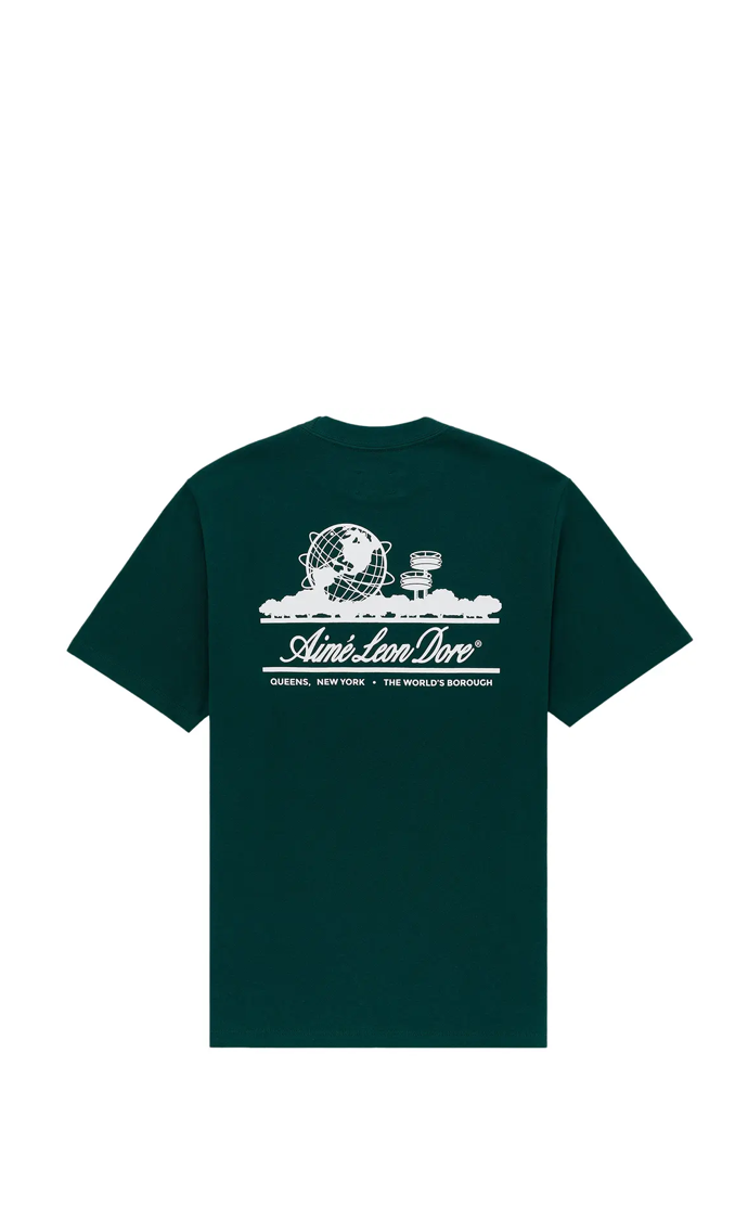 Aime Leon Dore Unisphere S/S Tee Green