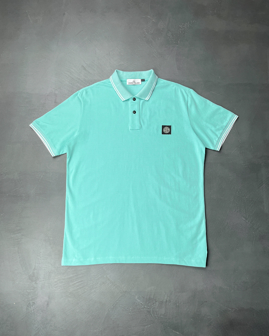 22S18 Classic Polo T-Shirt Aqua SI0116-AQ