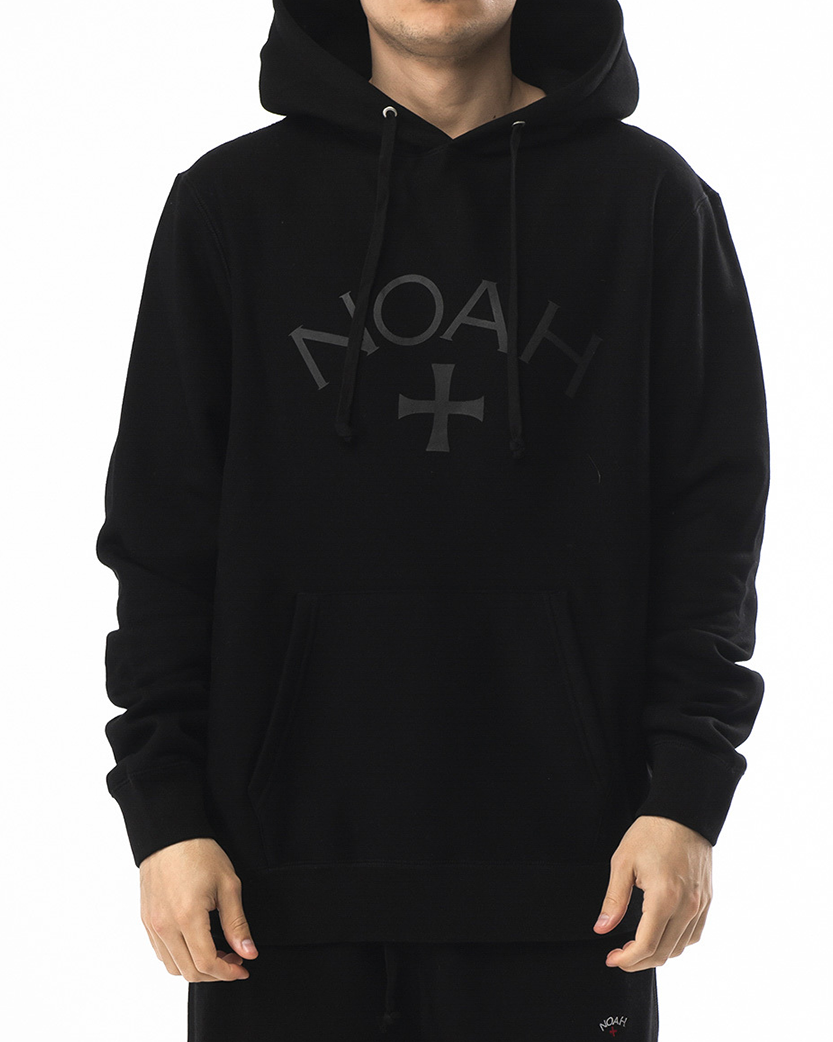 NOAH Core Logo Hoodie Black