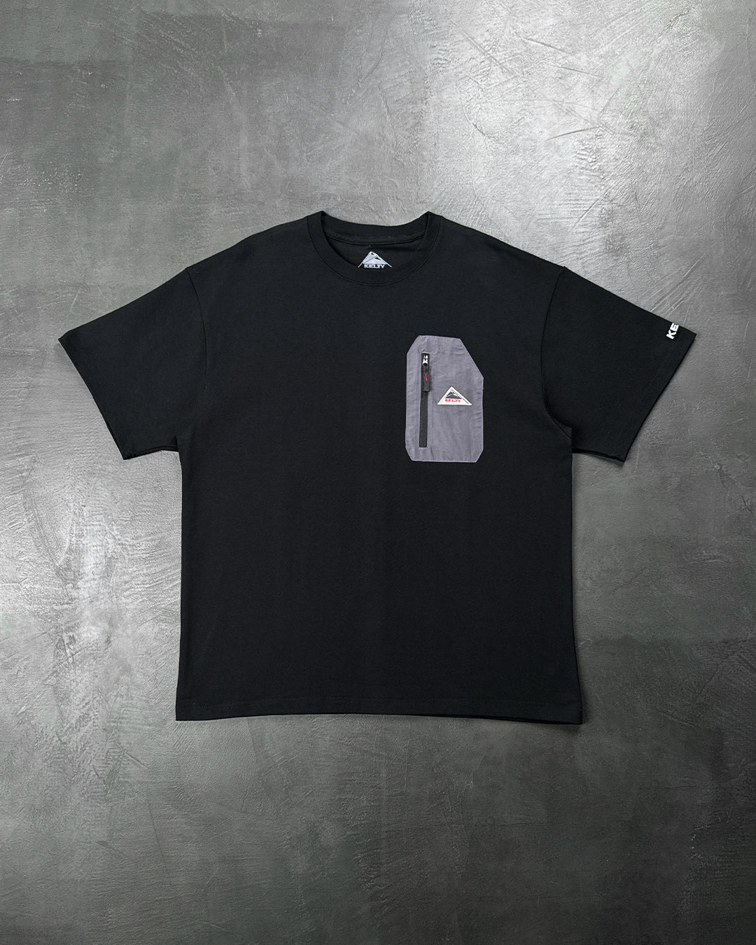 Kelty Pocket Zipper T-Shirt Black