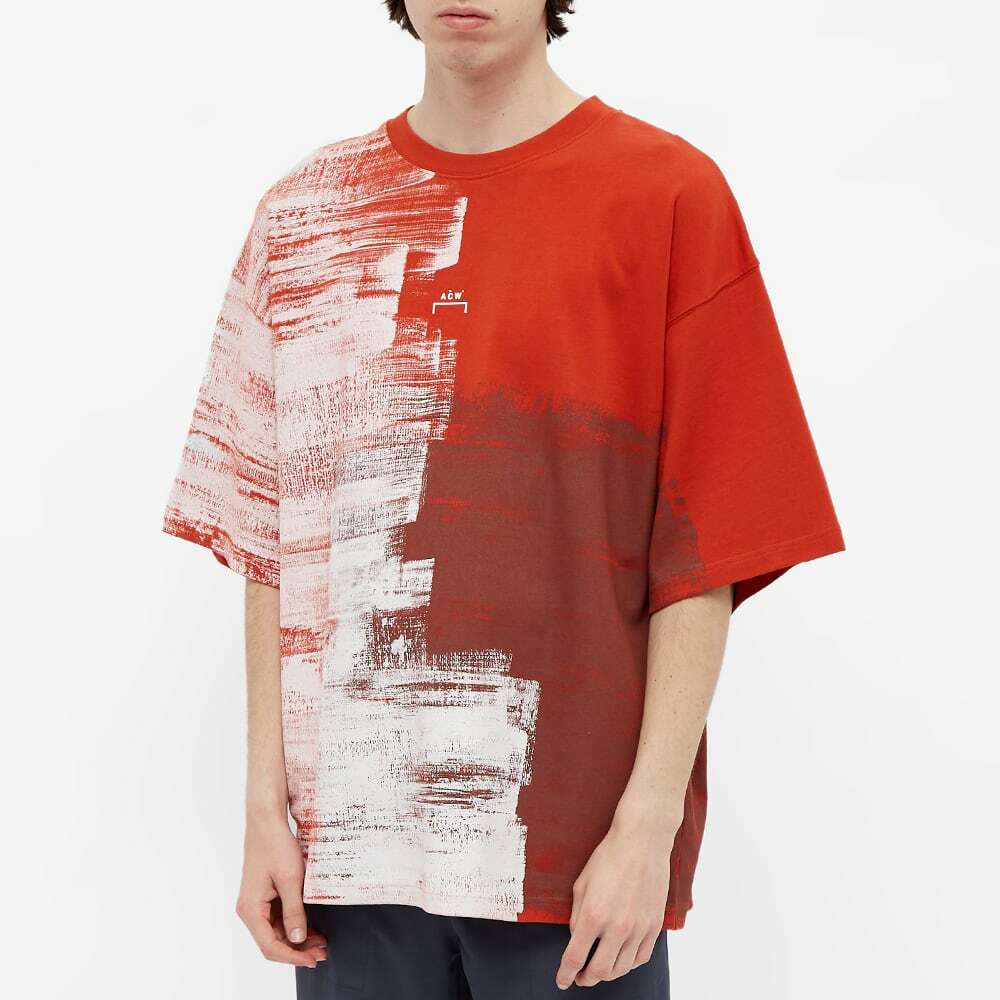 A-COLD-WALL* Brush Stroke Tee Rust Oxide