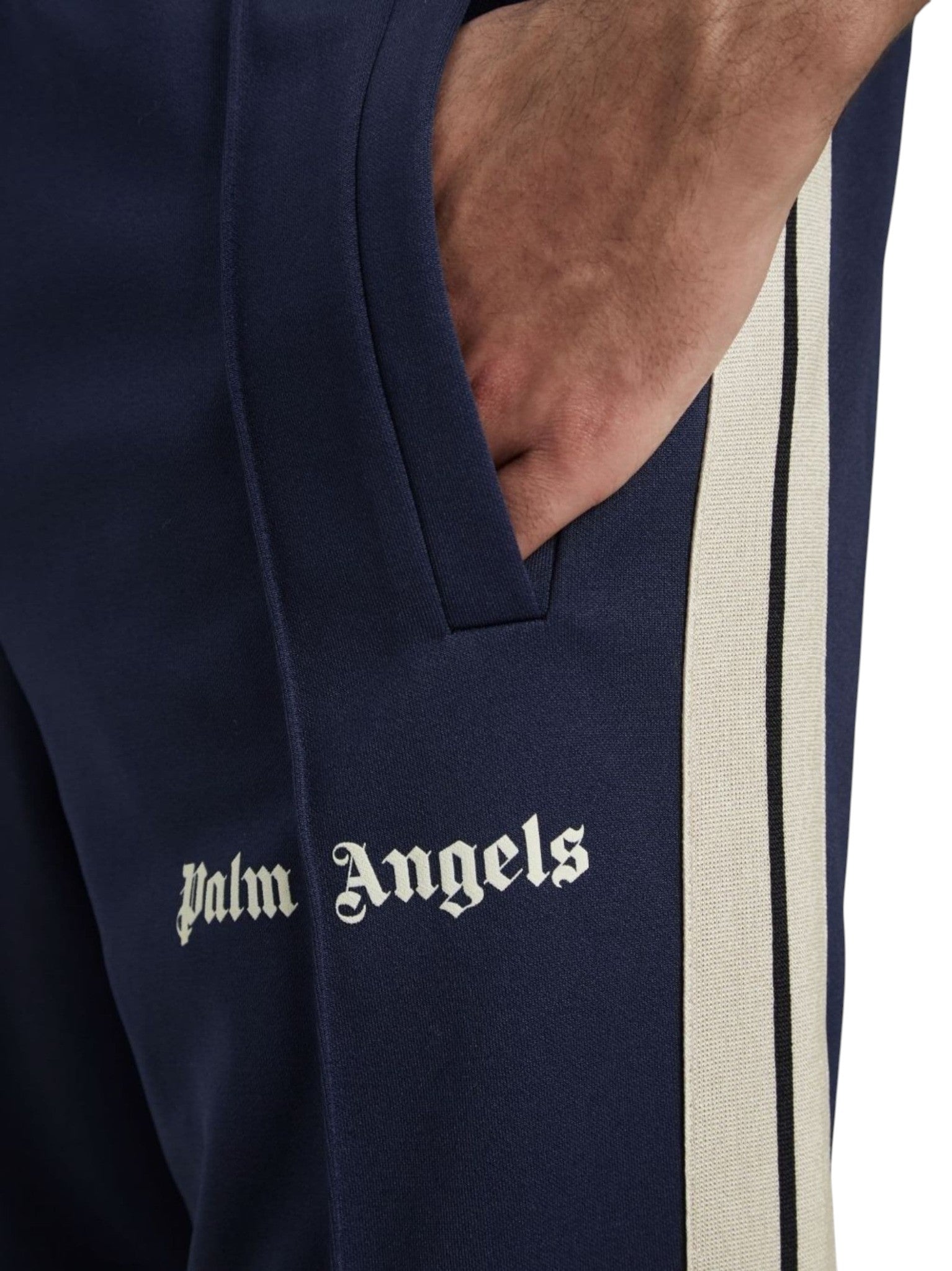 Брюки Palm Angels Classic Track Pants Navy Blue - UNIFORM