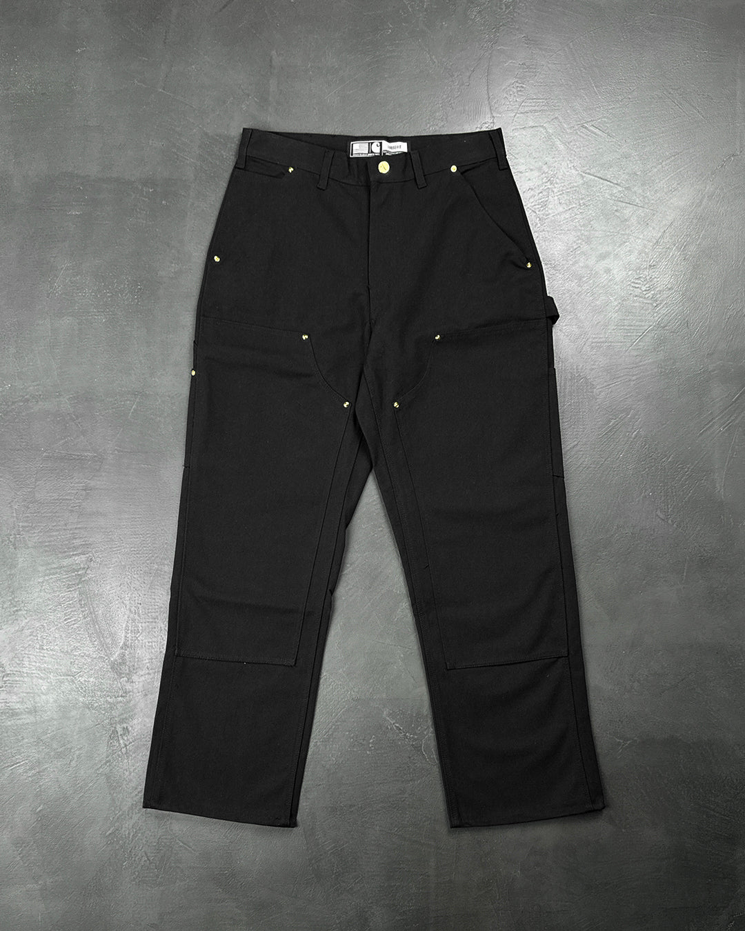 Carhartt WIP B01 Loose Fit Duck Utility Work Pants Black