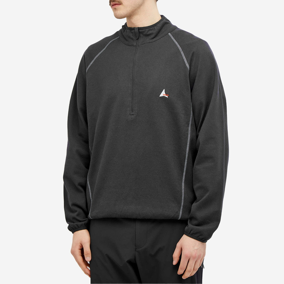 Roa Jersey Half Zip Sweat Black