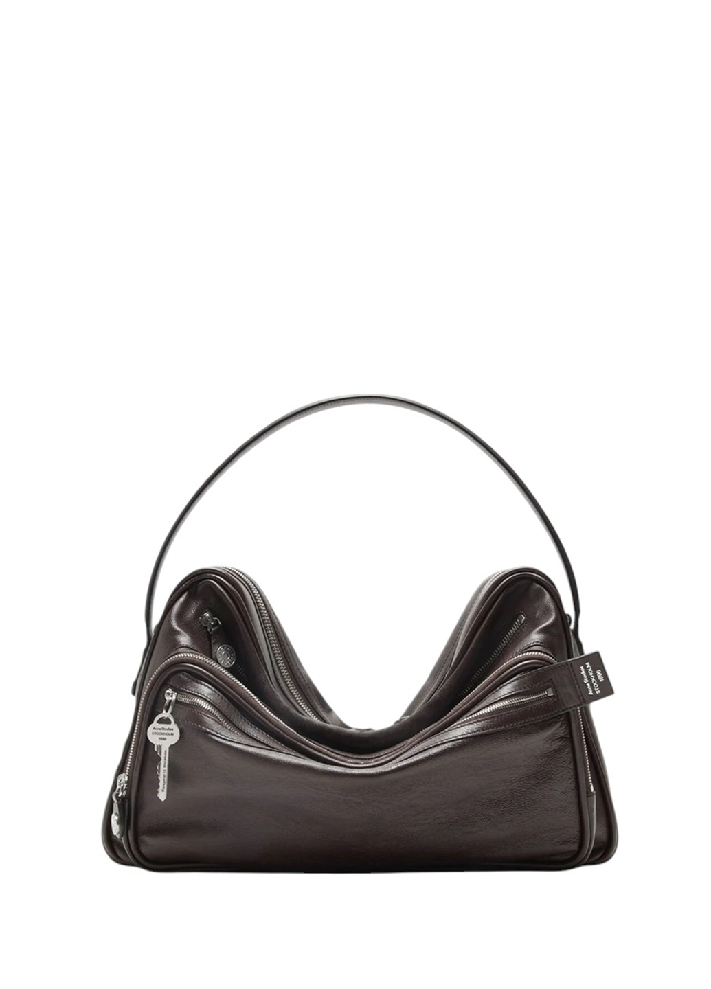 Acne Studios Camero Camera Shoulder Bag Chocolate Brown