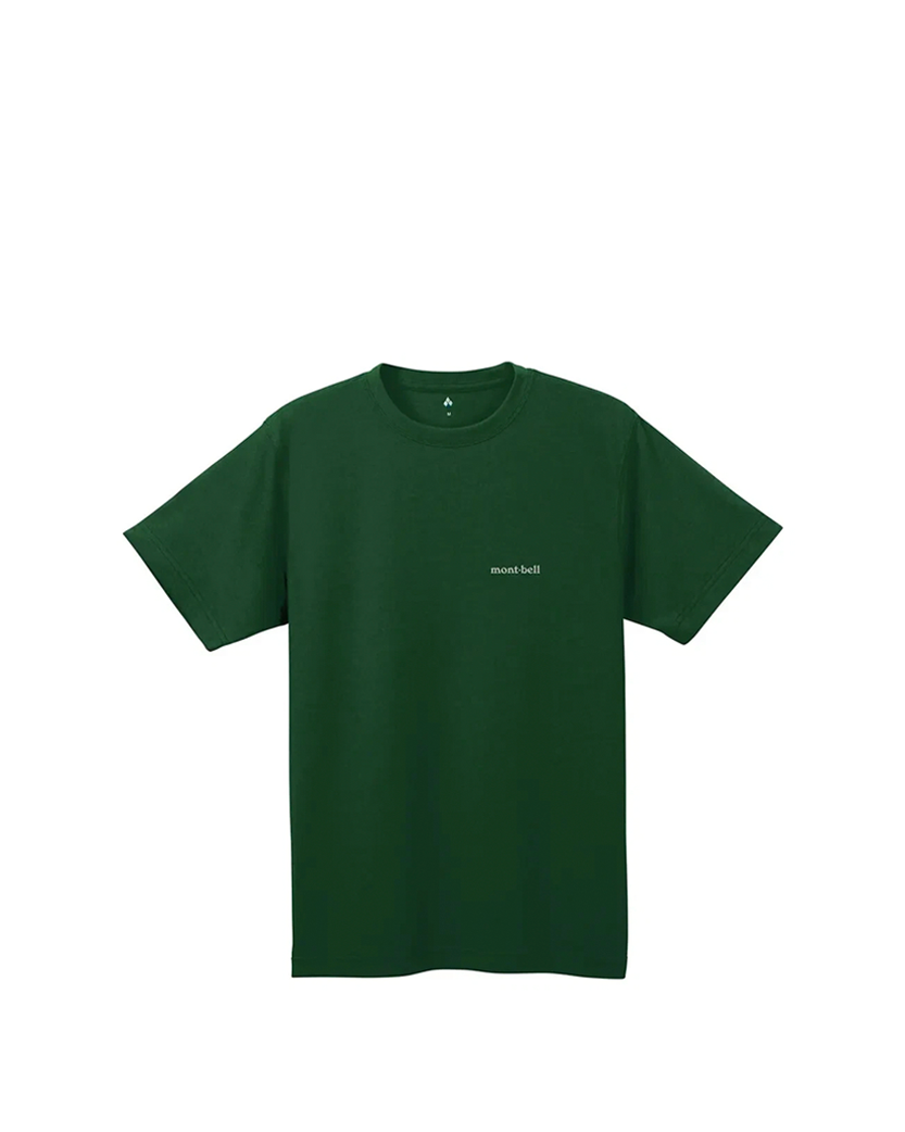 Mont Bell Wickron T-shirt Dark Green