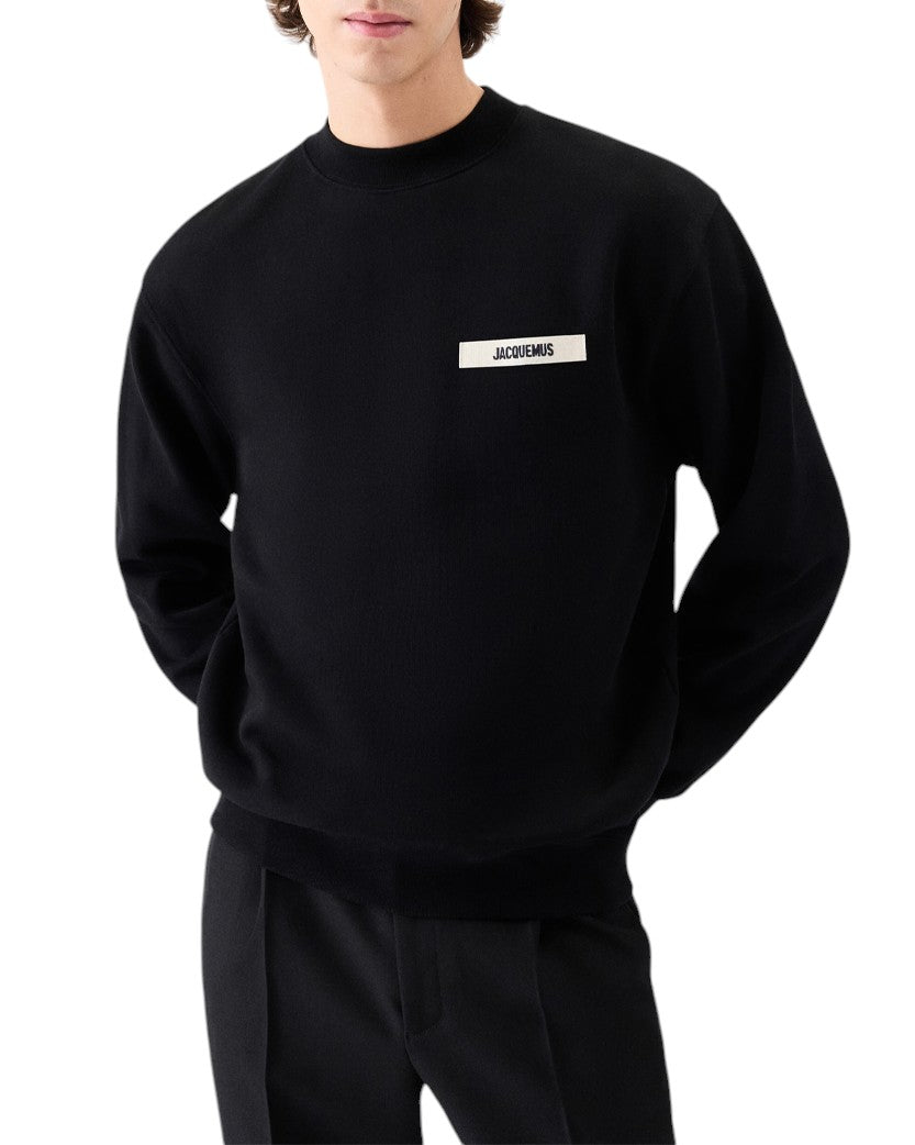 Jacquemus Le Gros Grain Sweatshirt Black