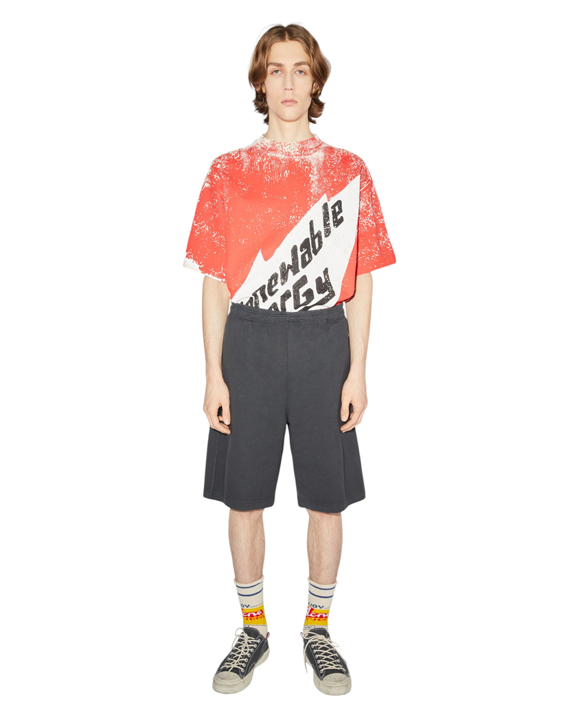 Acne Studios Grey Relaxed Shorts Grey