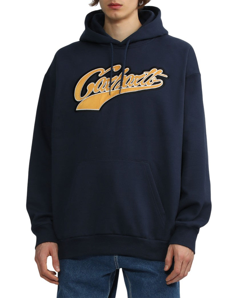 Carhartt WIP Hooded League Sweatshirt Navy