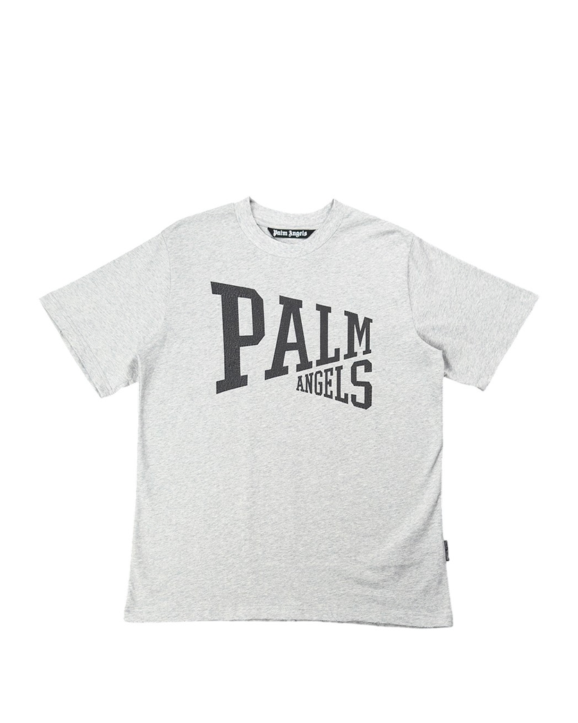 Palm Angels College T-Shirt Grey
