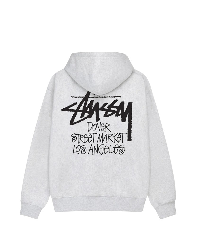 Stussy Stock DSM Los Angeles Hoodie White