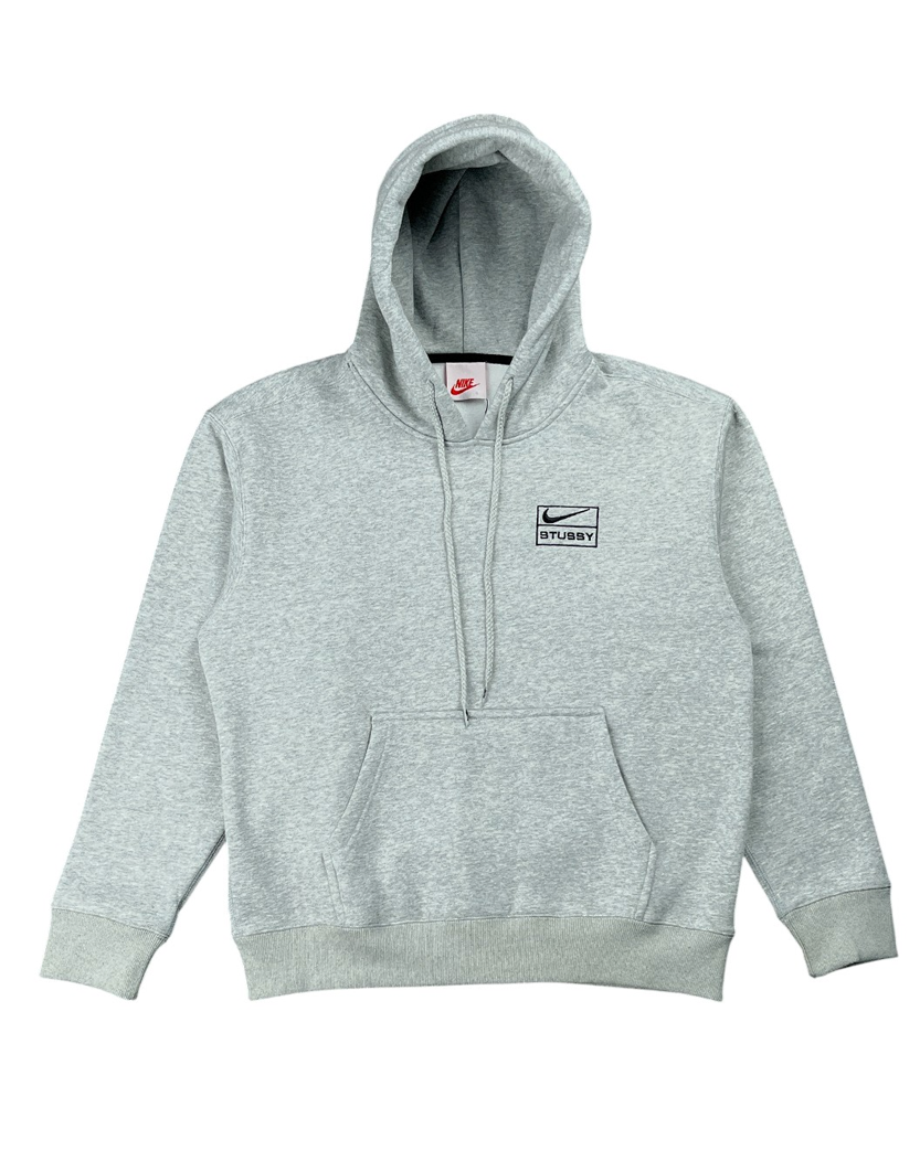 NIKE X STUSSY Popover Hoodie Grey