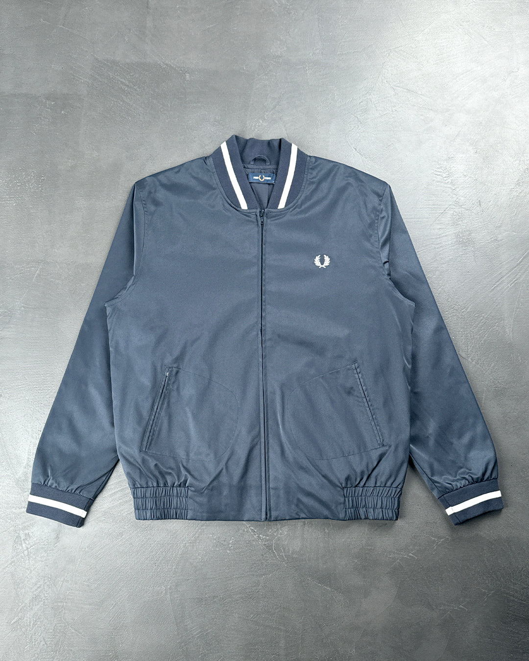 FRED PERRY LAUREL WREATH BOMBER Blue