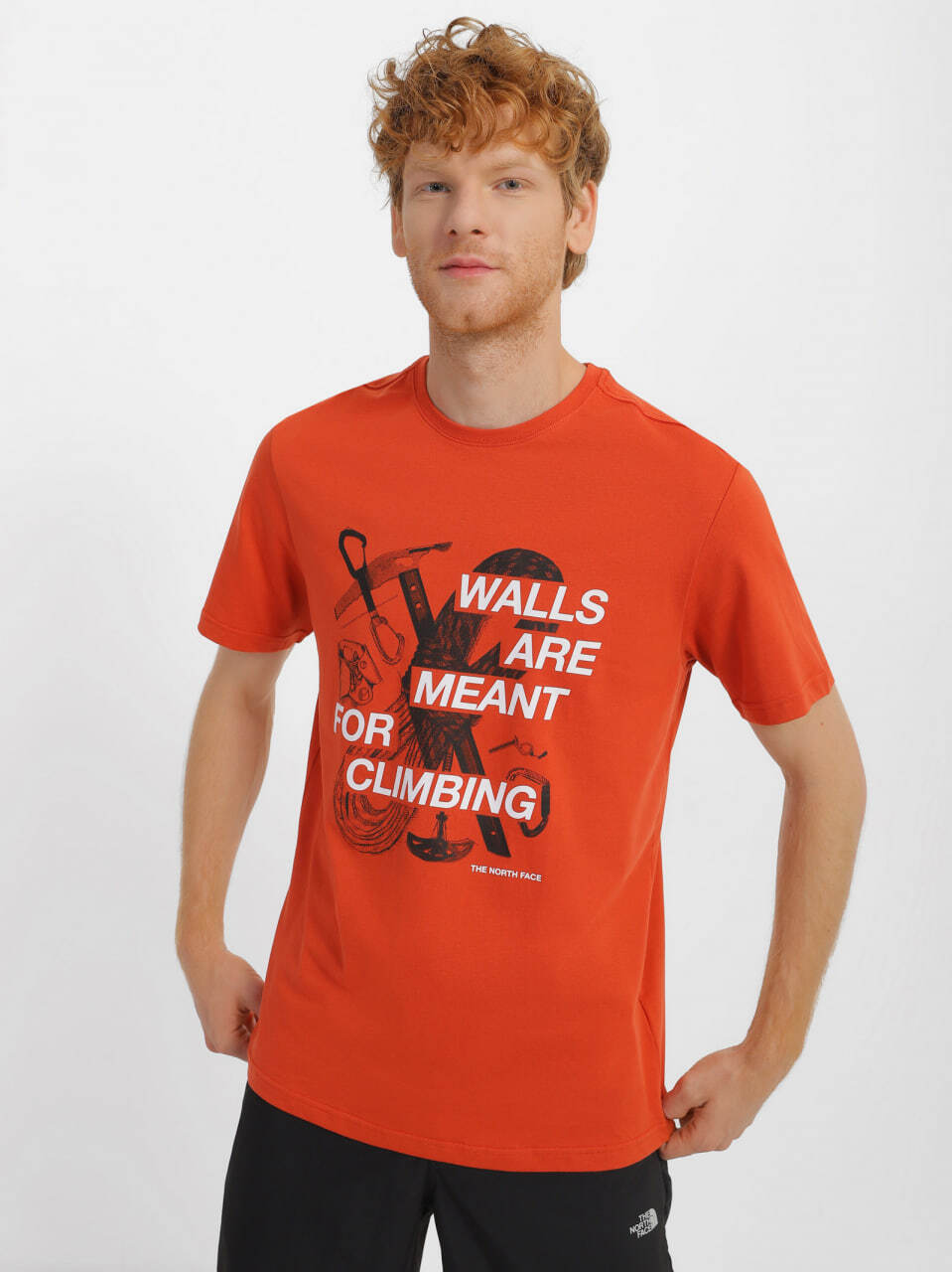 The North Face Outdoor Graphic T-Shirt Orange