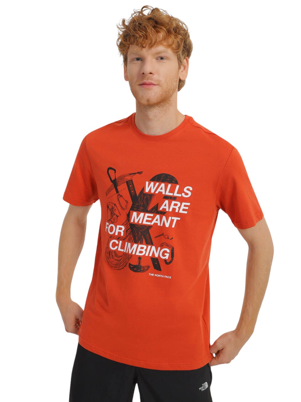 The North Face Outdoor Graphic T-Shirt Orange