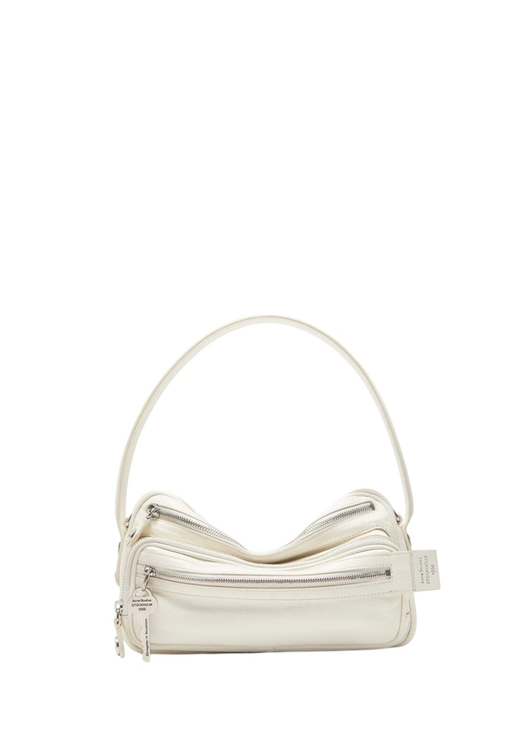 Acne Studios Camero Party Shoulder Bag Cream White