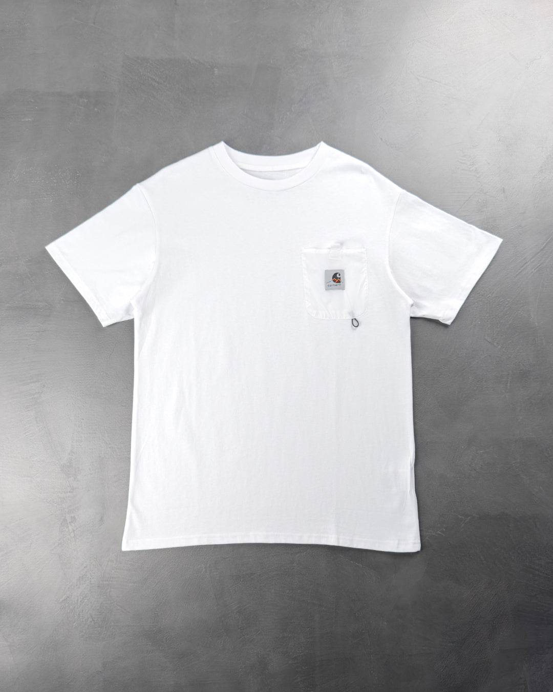 Carhartt WIP Pocket Logo Mountains T-Shirt White