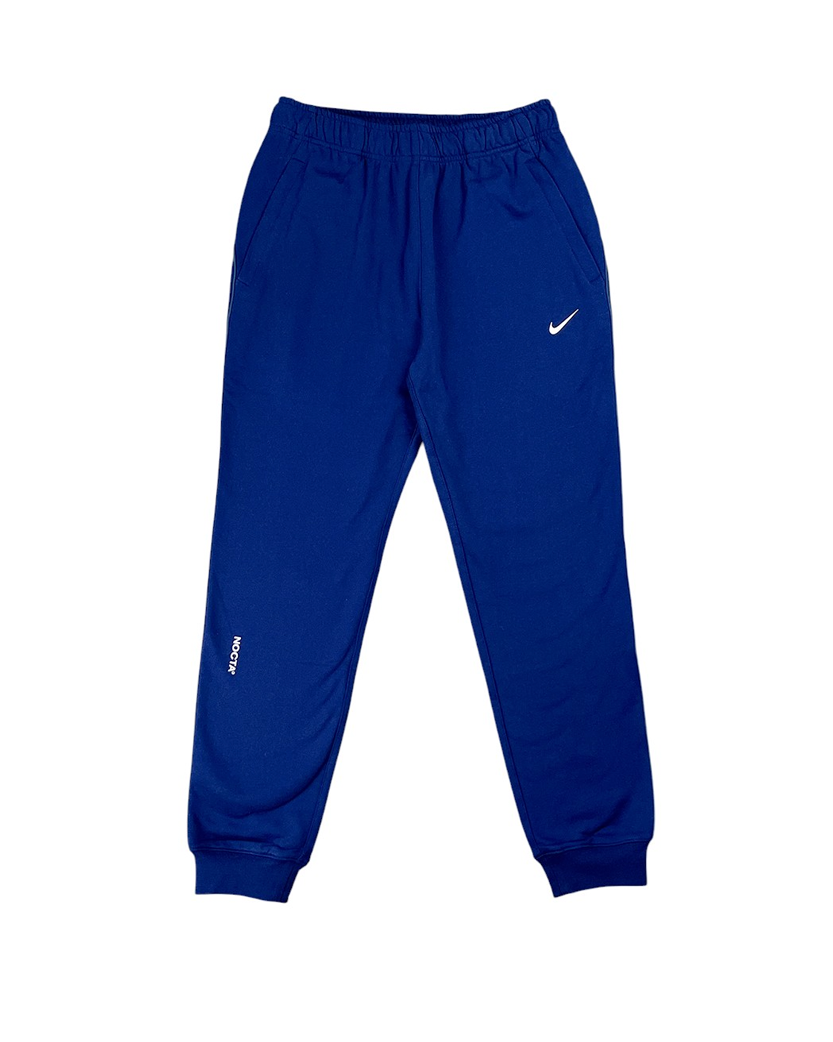 Nike x Drake NOCTA Essential Fleece Pants Blue Void/Black