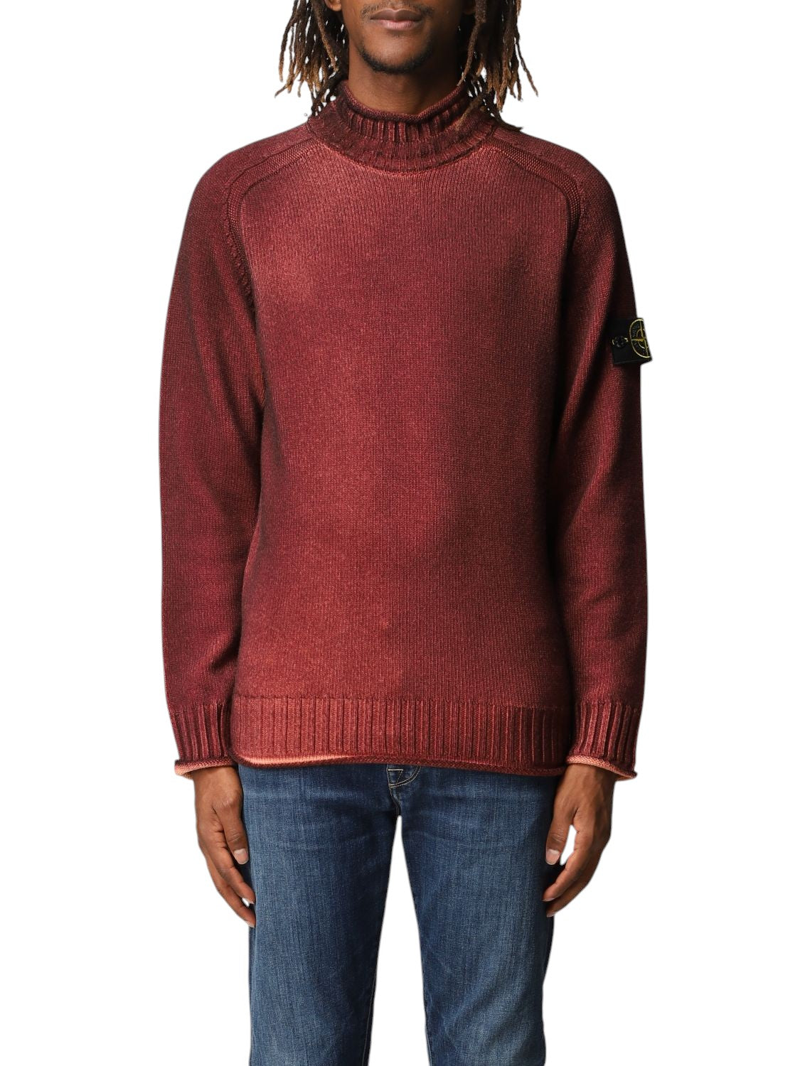 561A8 Airbrush Sweater Red SI0230-RD