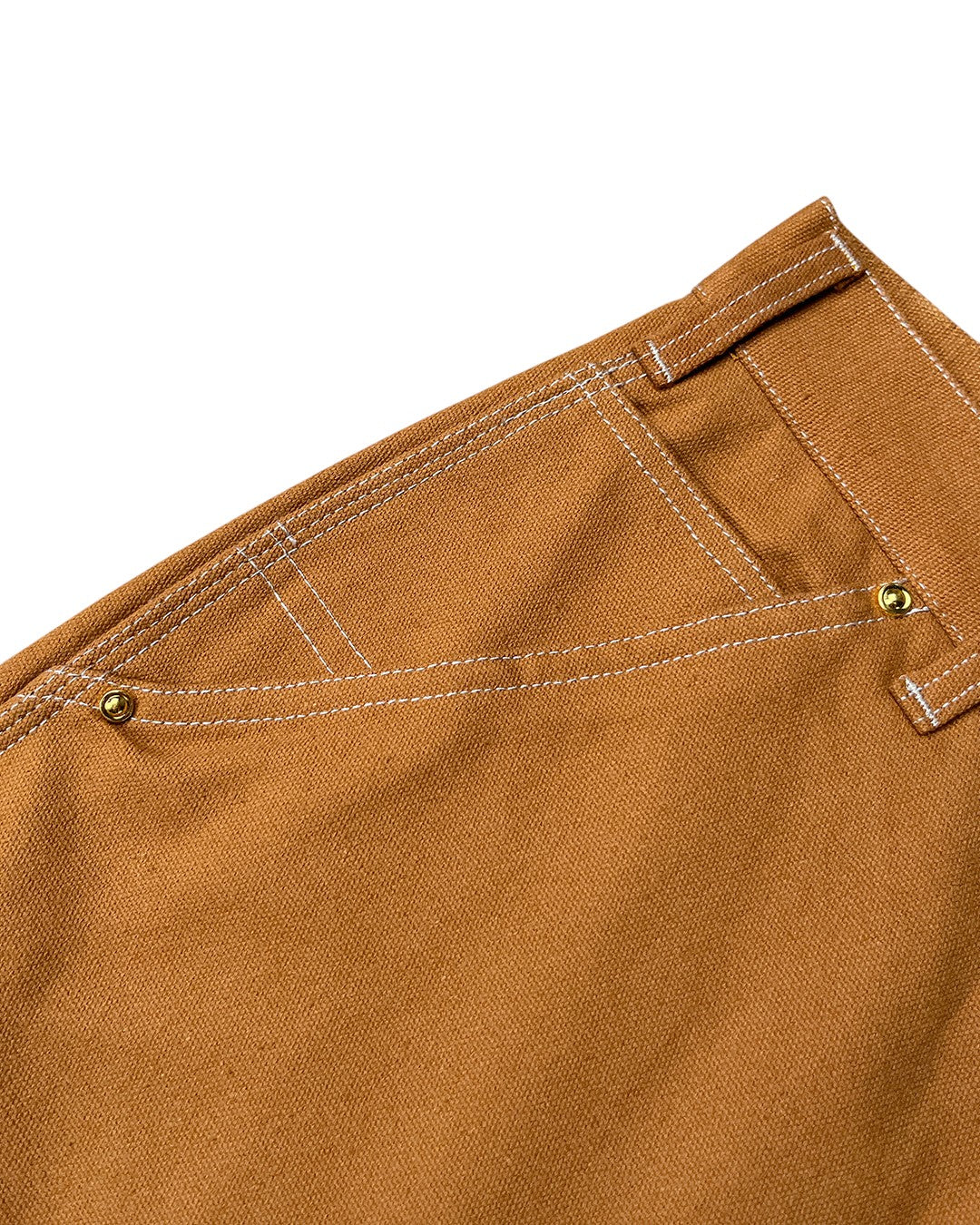 Carhartt WIP B136 Carhartt Double Front Dungarees Brown - UNIFORM