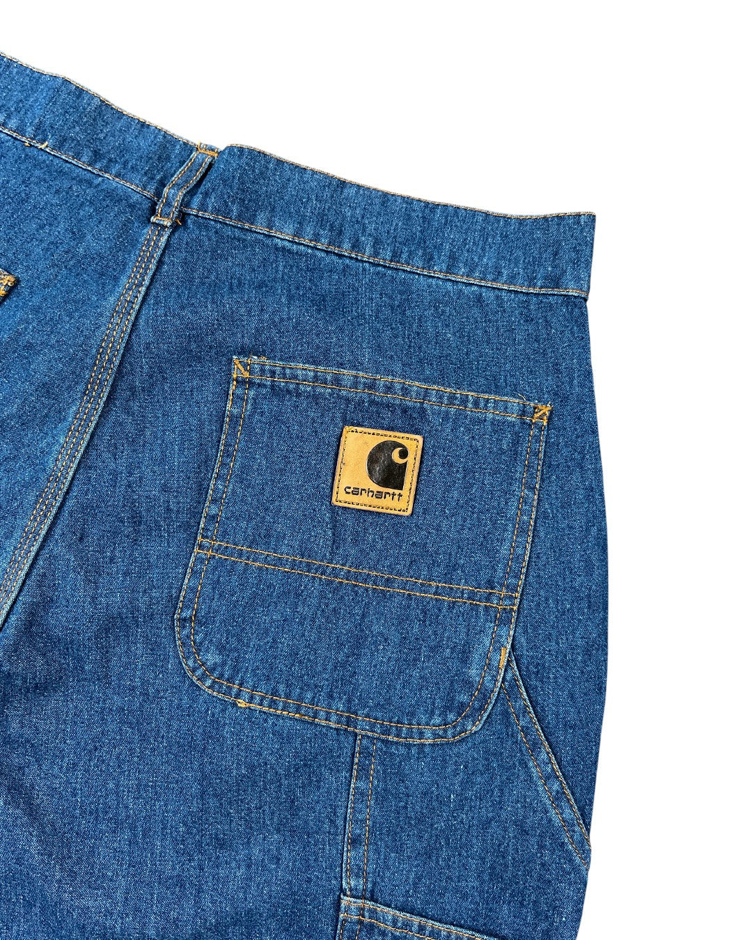 Carhartt WIP Single Knee Short Denim Blue - UNIFORM