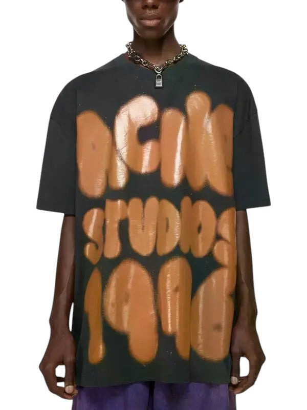 Acne Studios Eresa Cotton Jersey T-shirt Black
