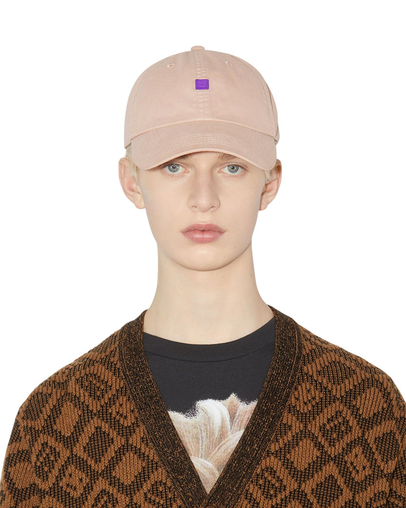 Acne Studios Micro Face Patch Cap Dusty Beige