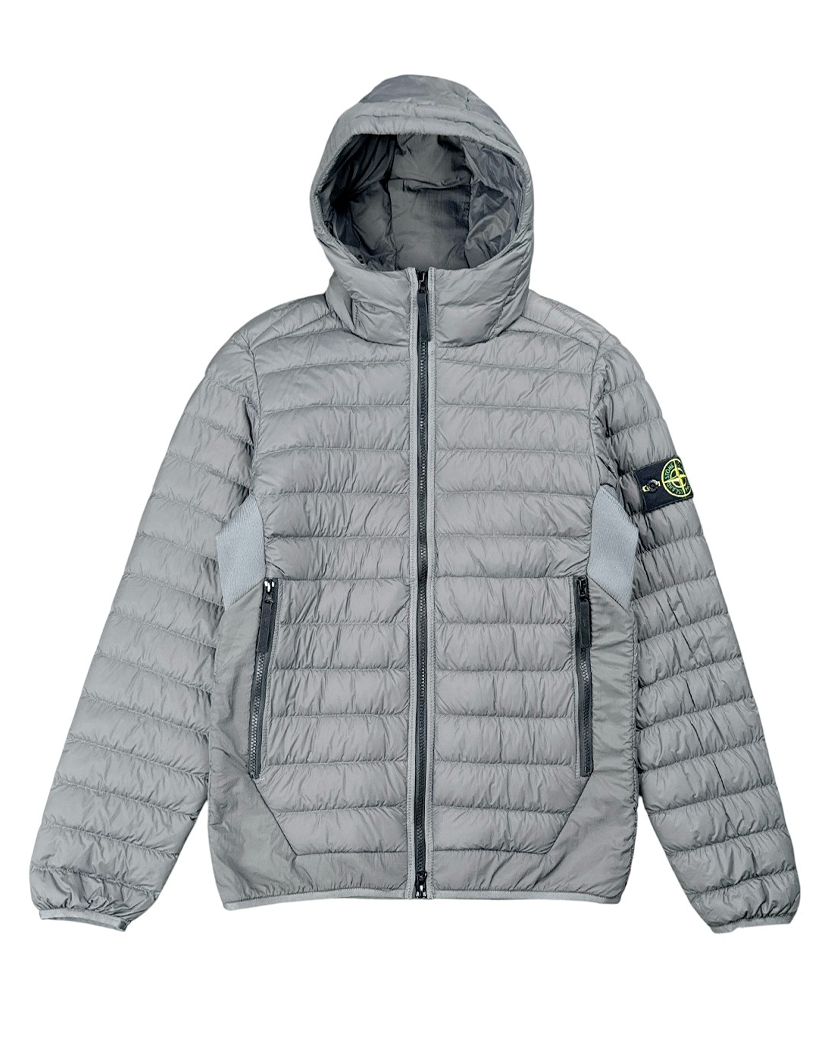 40124 Loom Woven Lightweight Jacket Steel Grey SI0177-SGY