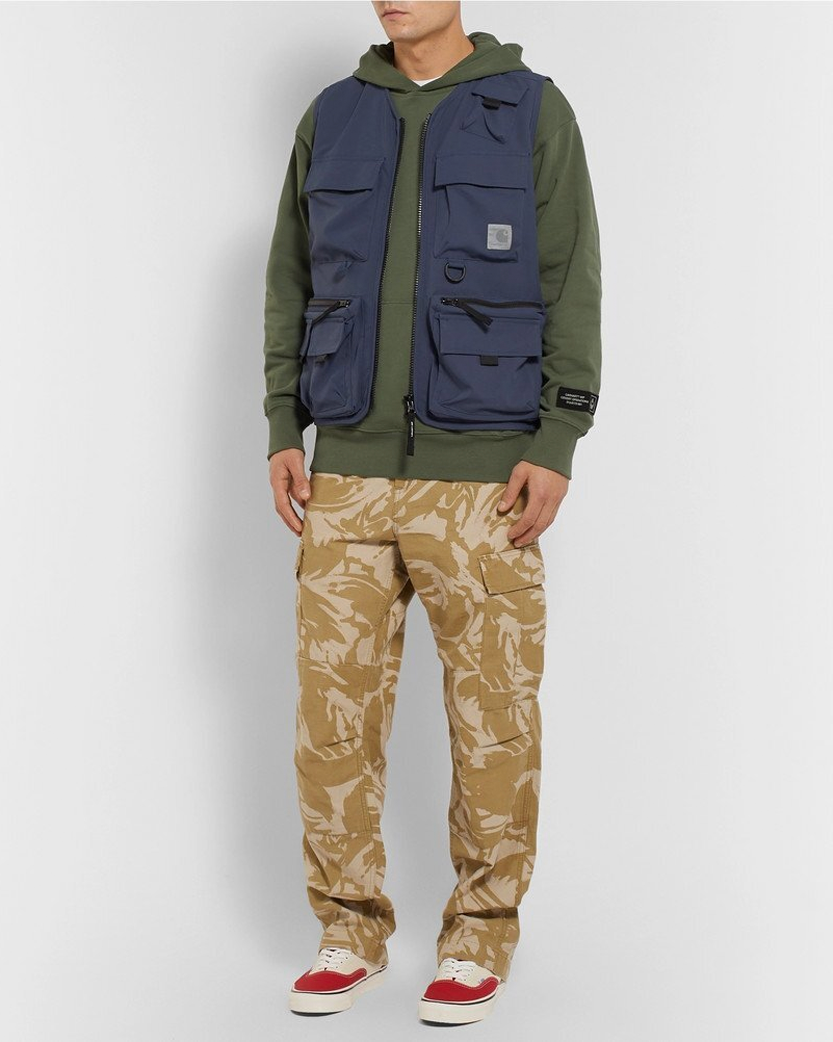 Carhartt WIP Elmwood Vest Navy - UNIFORM