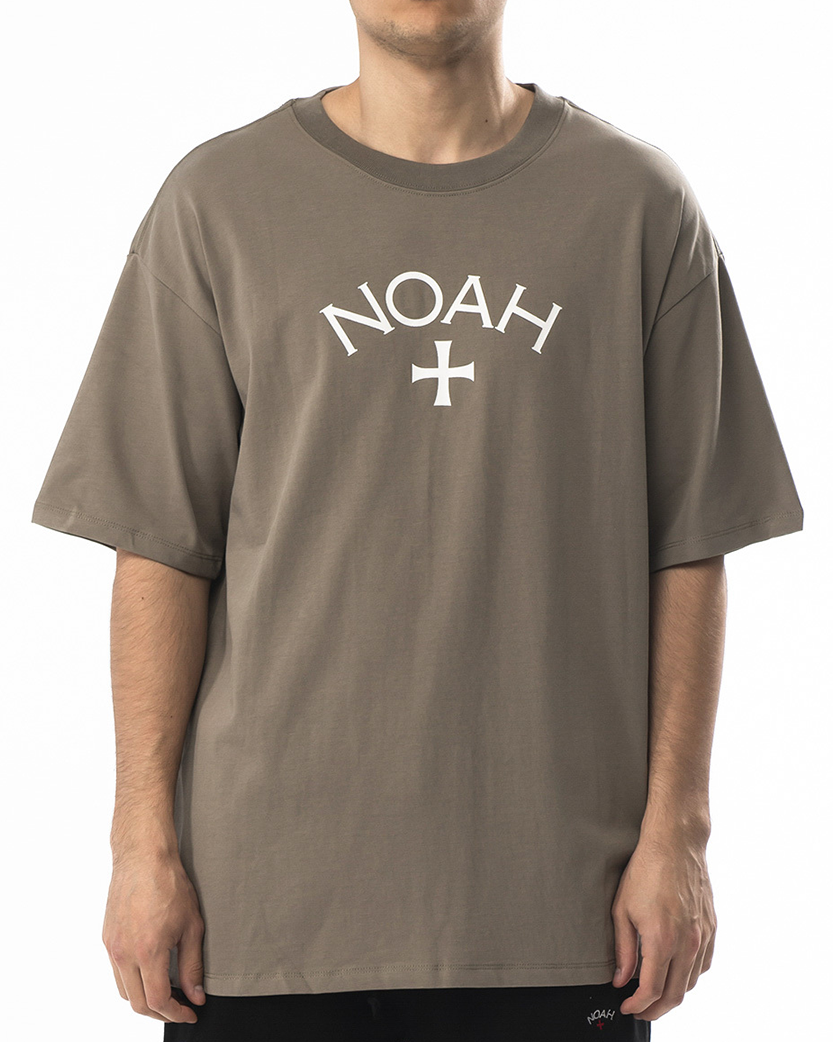 NOAH NYC Logo Tee Short Sleeve Deep Green