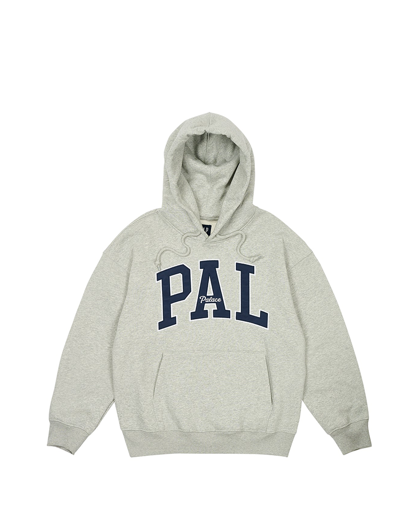 Palace x Gap Hood Grey