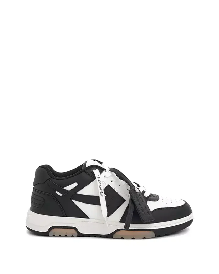 Off White Out Of Office 'OOO' Sneakers Black-White