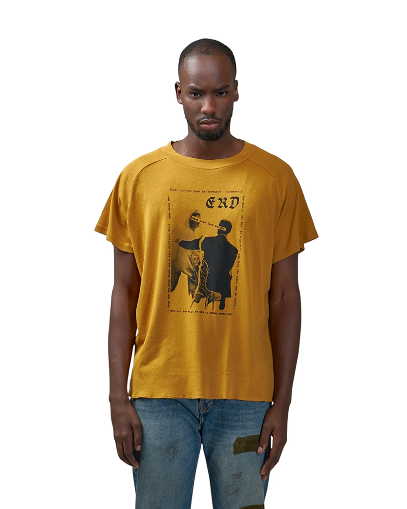 Enfants Riches Deprimes Love Is not Enough T-Shirt Yellow