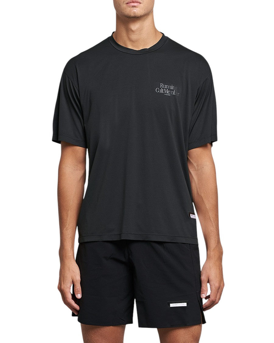 Satisfy AuraLite Running Cult Member T-Shirt Black